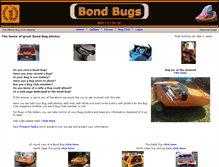 Tablet Screenshot of bondbugs.co.uk